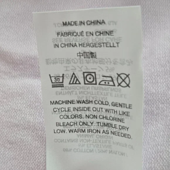 J. Crew Womens Light Purple Button-Up Cardigan Sweater Size M Cotton Crew Neck - Picture 9 of 9